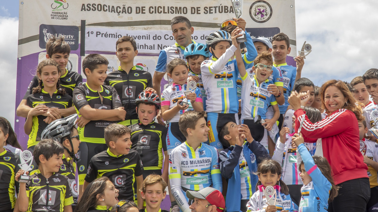 Prémio Juvenil do Concelho de Palmela contou com 46 ciclistas