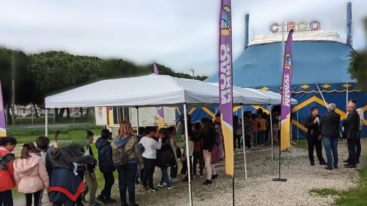 Circo de Natal recebe Comunidade Educativa da Freguesia